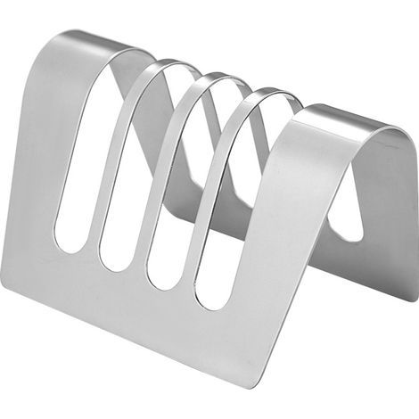 Porte - pain en tle d'acier pour 4 tranches, grille - pain sandw (1/5)