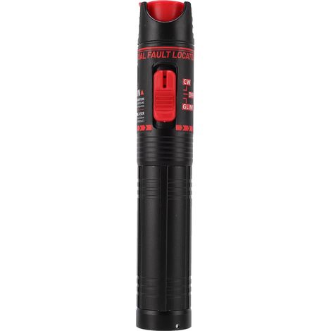 Localisateur de défaut visuel 50KM, connecteur universel 2,5mm, stylo fibre optique rechargeable à lumière rouge sans contact, testeur de câble optique (1/5)