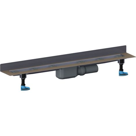DALLMER Duschrinne CeraLine PLAN W 1200mm, DN 50 Bauhöhe 90mm, (1/2)