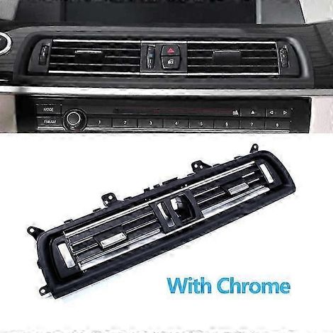 Grille de sortie d'aération de climatisation arrière/gauche/droite/centrale pour BMW Série 5 F10 F11 F18 520i 523i 525i 528i 535i - Bon état (1/5)