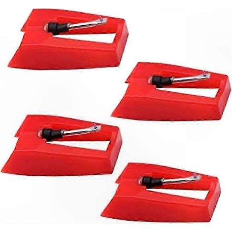 Set mit 4 Ersatznadeln für Plattenspieler, Tonabnehmer und Zubehör für Schallplattenspieler (1/5)