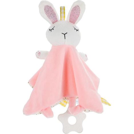1 Stück beruhigendes Babyhandtuch mit Kaninchenmotiv