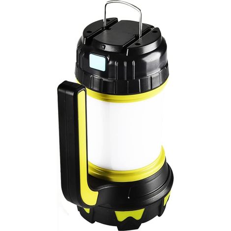 MINKUROW Lanterna Da Campeggio Torcia Da Campeggio Ricaricabile 4000 Capacità Power Bank 6 Modalità Ipx4 Lanterna A Led Impermeabile Campeggio Escursionismo Attività Ricreative All'aperto Cavo Di Rica (1/5)
