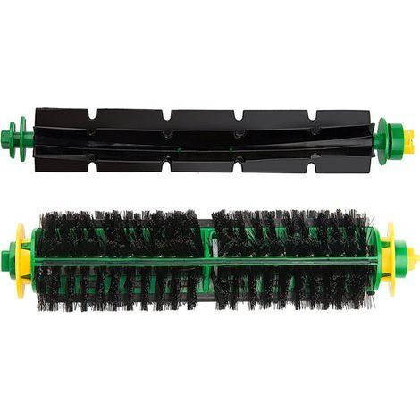 Roomba 500 Serie Staubsauger-Ersatzteilset (500/510/527/530/560/570) – 9 Ersatzteile inklusive Bürste, flexibler Bürstenwalze, Seitenbürste und Filtern (1/4)