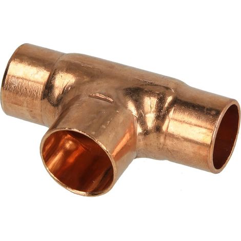 Raccord à braser cuivre té réduit 16 x 18 x 16 mm