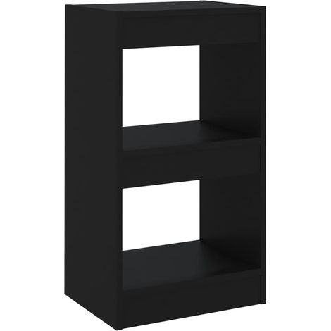Maison Exclusive - Libreria/Divisorio Nero 40x30x72 cm