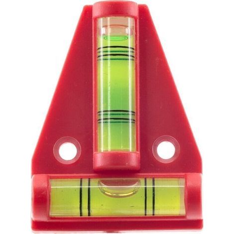 Mini Niveau à Bulle pour Camping Cars ou caravanes Plastique t - Leveler Mini niveau haute précision bulle horizontale bulle horizontale (1/5)