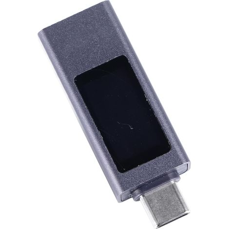 Testeur de Type C Multimètre USB C avec Voltmètre PD à Courant élevé 12 A pour Charge Rapide, en Temps Réel, Téléphone, Ordinateur Portable, Tablette, Chargement et efficacité des (1/5)