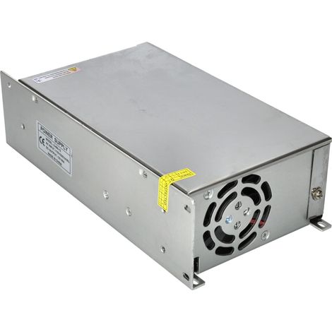 Transformador 12VDC 50A 600W interior IP20