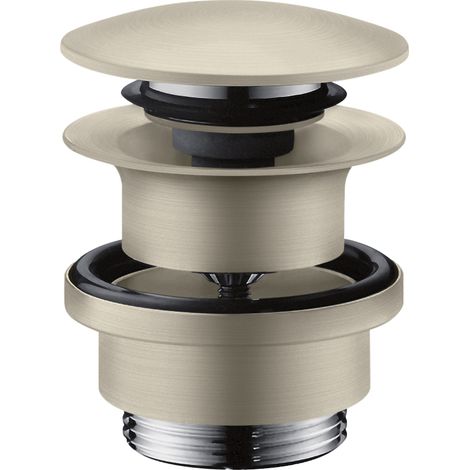 Válvula de desagüe AXOR de hansgrohe, con orificio de rebose,