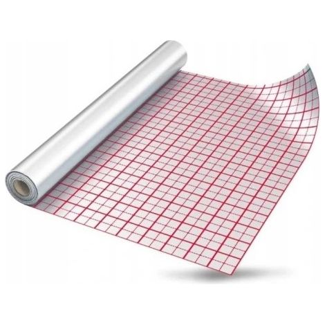 FOGLIO DA 85 mk PER RISCALDAMENTO A PAVIMENTO ROTOLO DA 50 m - SPESSO E RESISTENTE