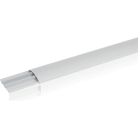 Passage de plancher PVC 3 compartiments 75x18mm Gris LEGRAND 030093