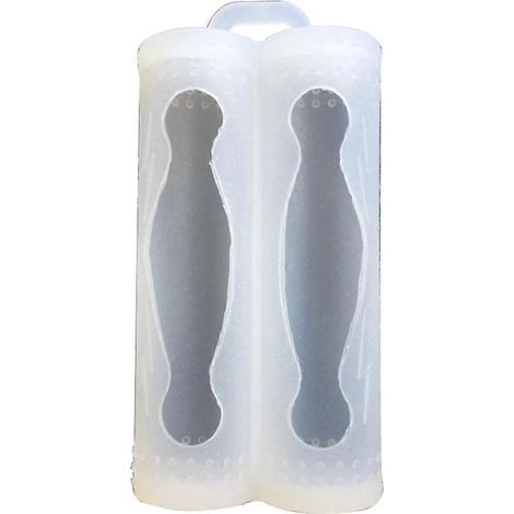 Étui de protection souple en silicone pour batterie 18650, housse anti-choc et durable