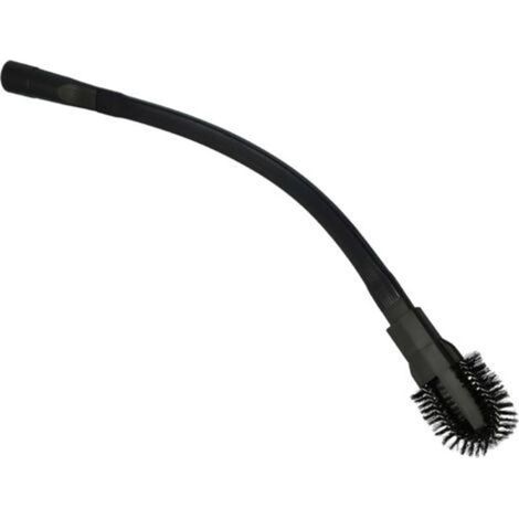 Fugendüse mit Bürstenaufsatz für flexible Staubsauger, extra lang 63 cm, dünn 32 mm - 35 mm, Ersatz für Staubsauger von Dyson, Kärcher, Miele, Bosch und AEG. (1/4)