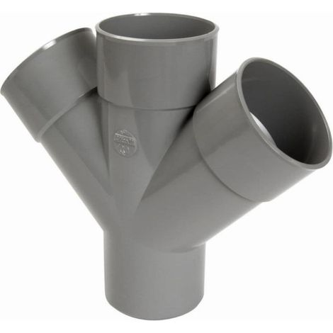 NICOLL 45° Höschen Ø 100 mm - männlich/weiblich - Doppelparallel - RT14