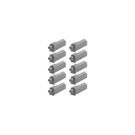 Amortisseurs de porte, lot de 10 – Amortisseurs de porte pour meubles/placards de cuisine, à monter, assurant une fermeture en douceur – Crezuo (1/4)