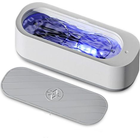 Nettoyeur À Ultrasons - Portable - Batterie Intégrée - Pour Lunettes Et Bijoux - Silencieux - 1 Pièce