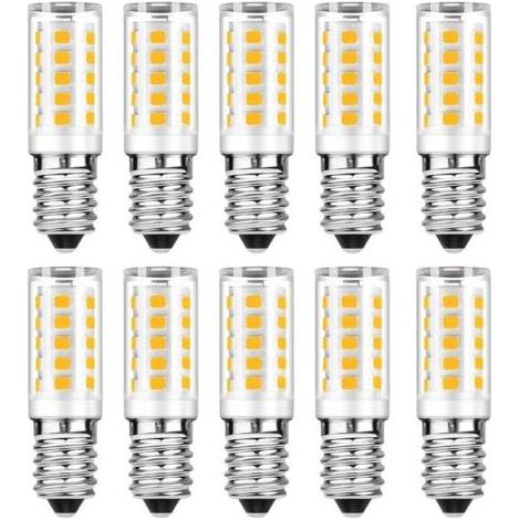 Lot de 10 Ampoule LED E14-Blanc Froid 6000K-5W Equivaut à Ampoule Incandescente 50W 500LM-Non-Dimmable (1/5)