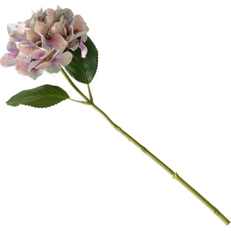 Künstliche Hortensie mit Stiel, 46 cm