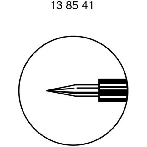 SET DE POINTES DE TOUCHE SKS HIRSCHMANN SET PRUEF 2 ENFICHABLE 4 MM CAT I NOIR, ROUGE 972602001 (1/2)