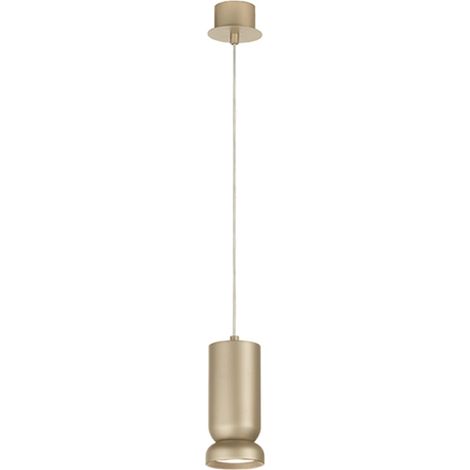 Lampada a sospensione D8,5 cm LILIUM in alluminio verniciato a polvere Oro (1/3)