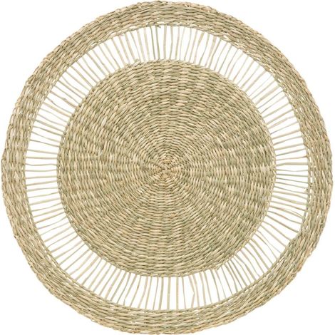 Set de table rond en roseau tressé SPRING WATER (1/4)