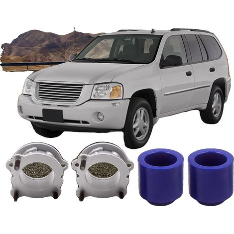 Kit de levage, acier, levage avant de 3,5 pouces, levage arrière de 2,5 pouces, compatible avec GMC Envoy et Chevy Trailblazer, diamètre maximum des pneus de 32 pouces (1/5)