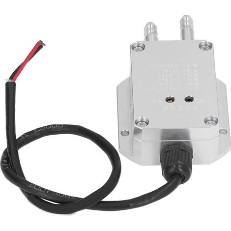 Transmetteur de pression du vent, capteur transducteur 0-10 kPa 4-20 mA 24 V CC pour équipements de machines (1/5)