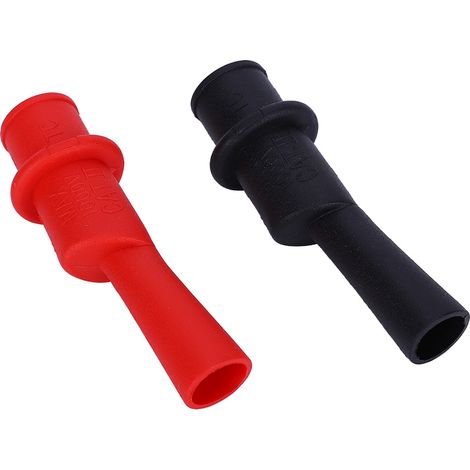 Lot de 10 pinces de test basse fréquence, embouts en acier inoxydable, clips de mesure pour électronique, connecteurs de testeur (1/5)