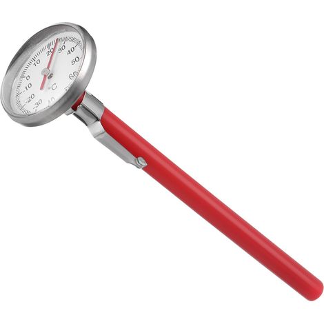 4Pièces Thermomètres De Rouge Pour Tableau De Bord Maison