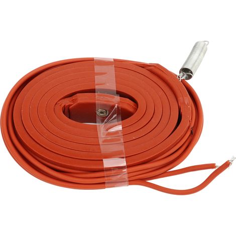 Câble chauffant antigel pour tuyaux d'eau, 75 W, 220 V CA, pour compresseur de climatisation