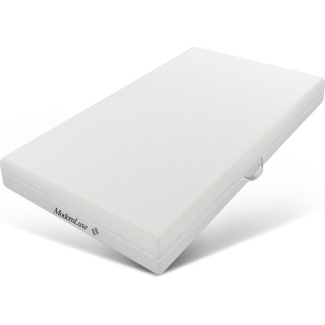 Matelas mousse froide 7 zones 90x200x20cm réversible H2/H3 housse lavable (1/5)