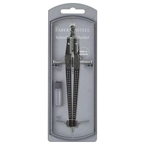 Schnellverst.Zirkel Grip schw.