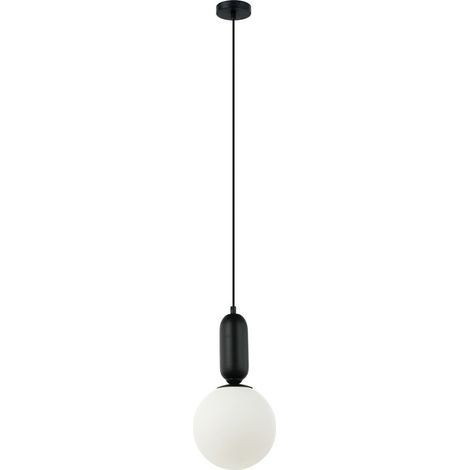 Hängeleuchte Aldeva 1 E27 Schwarz Italux PND-02340-1M-BK (1/2)