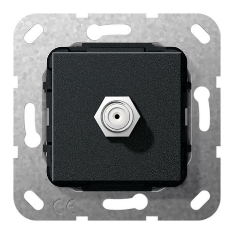 GIRA 565010 SAT NOIR PRISE DE COURANT (1/2)