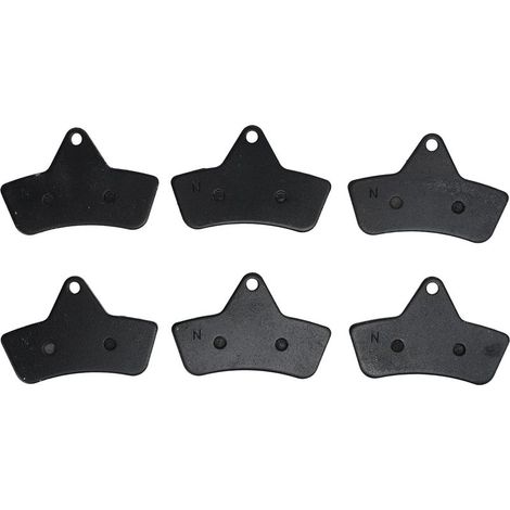 Plaquettes de Frein, pour Arctic Cat 250 300 400 500 6PCS Plaquettes de Frein Résistant au Vieillissement à Faible Bruit Freinage Constant. (1/5)