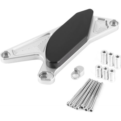 Protège-moteur moto anti-collision coulissant en argent pour Suzuki Hayabusa GSXR1300 (1/5)