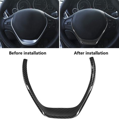 Lenkradbezug in Carbonfaser-Optik für BMW 3er F30 F31 F34 (2013-2018)