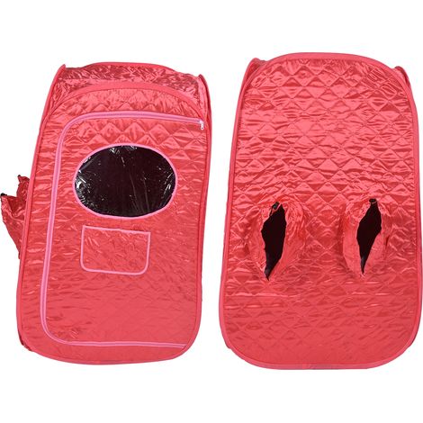 Cabine de sauna portable pliable, cabine de sauna étanche, sauna domestique à vapeur (1/5)
