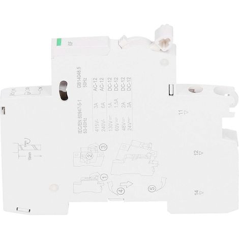 Hilfskontakt für Leistungsschalter 1Ö+1Ö Passend für IC65 AC240V AC415V/DC130V/DC60V/DC48V/DC24V