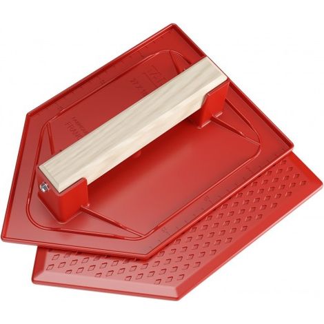 SOFOP TALIAPLAST - taloche ps 27x18cm pointue rouge - 27 x 18 cm