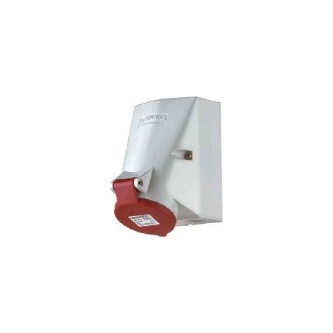 Mennekes Wanddose TwinCONTACT 16A,4p,6h,400V,IP44 418 (1/2)