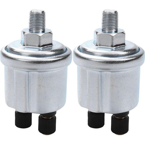 2 capteurs de pression d'huile VDO 0 à 10 bars, filetage 1/8 NPT, pièce de générateur, bouchon à vis 10 mm, alarme, capteur de pression d'huile (1/5)