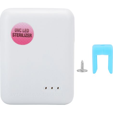 Porte-brosse à dents UV LED mural, stérilisateur antibactérien blanc 18L ZL-18 (1/5)