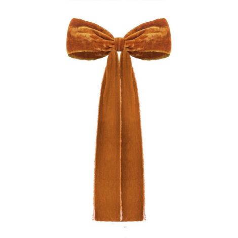 Ribbon Noël - Bow Velours Surdimensionné Pour Décoration Arbre Échelle Mur Fête Mariage 45 x 22 cm Khaki (1/5)