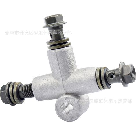 Off-road motorcycle, ATV, four-wheeled beach buggy, go-kart accessories, brake hose, T-joint, fork connector, M10 (1/5)