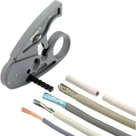 Weidmüller 9030060000 AM 12 Kabelentmanteler Geeignet für PVC-Rundkabel, Flachkabel, UTP-Datenkabel (1/2)