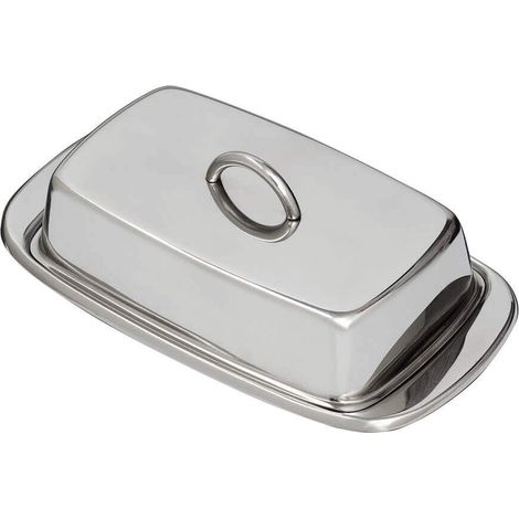Beurrier Kelomat en acier inoxydable pour 250g de beurre (1/5)