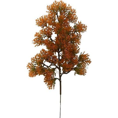 branche de plante artificielle, composition florale fraîche et éclatante résistante aux UV, fausse tige de pinjaune (1/5)