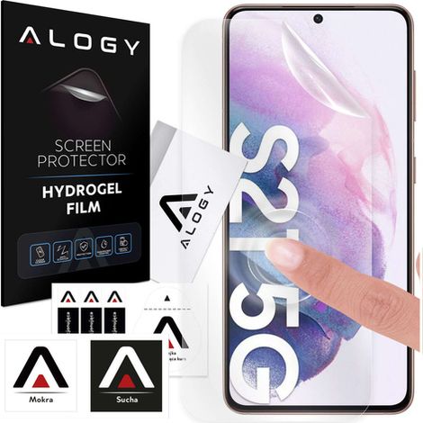 Película de hidrogel para protector de pantalla de Samsung Galaxy S21 Película de hidrogel Alogy (1/5)